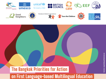 The Bangkok Priorities for Action on First Language-based Multilingual Education