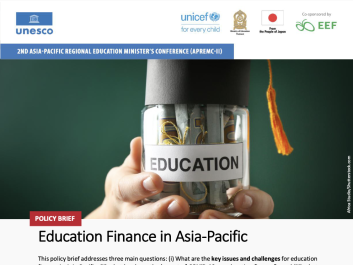 Education finance in Asia-Pacific: APREMC-II policy brief