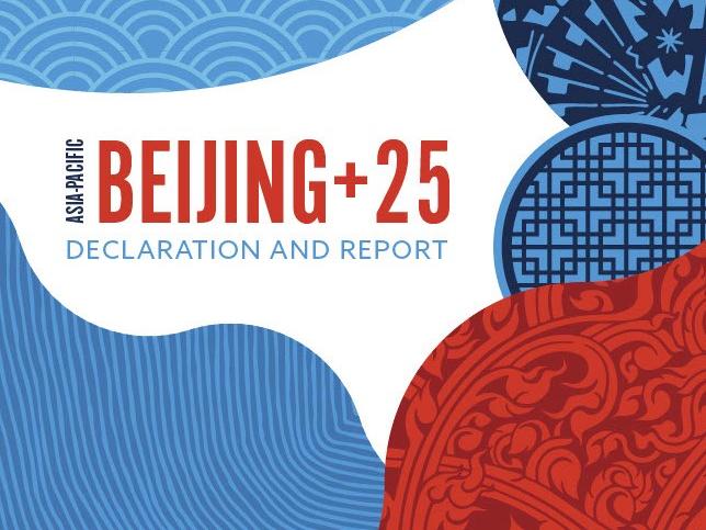 Asia-Pacific Beijing+25 Declaration and Report