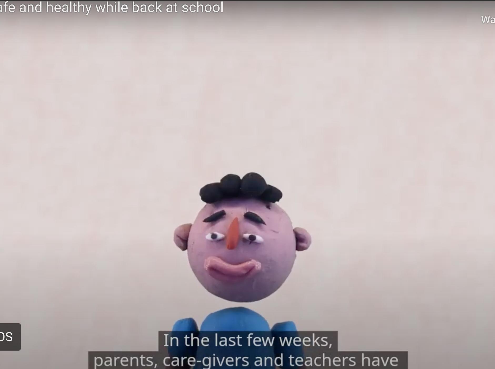 Video: Stay safe and healthy while back at school