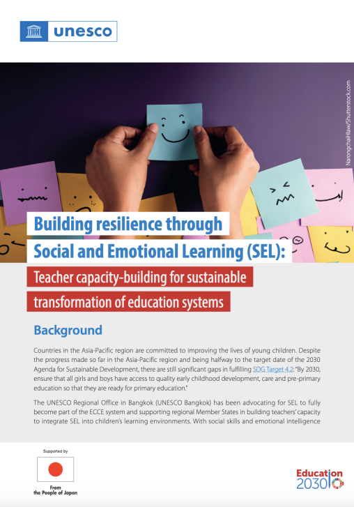 Project brief note: Building resilience through Social and Emotional Learning (SEL)